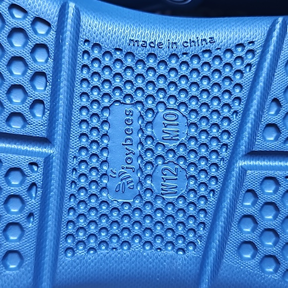 New Unisex Active Solid Blue Clog. - Picture 7 of 7